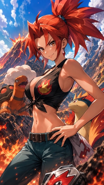 Candela en el Volcán