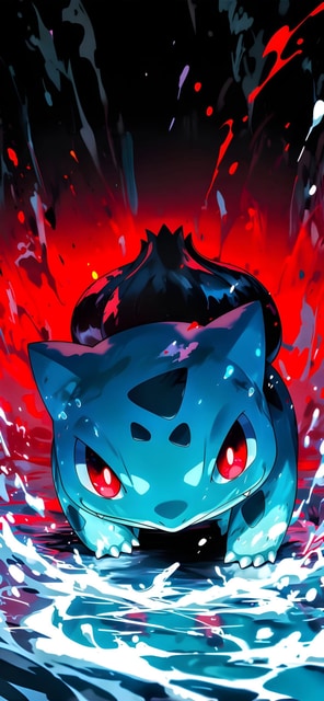 Bulbasaur Furia de Agua