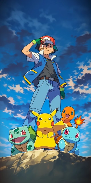 Ash y el Equipo de Kanto