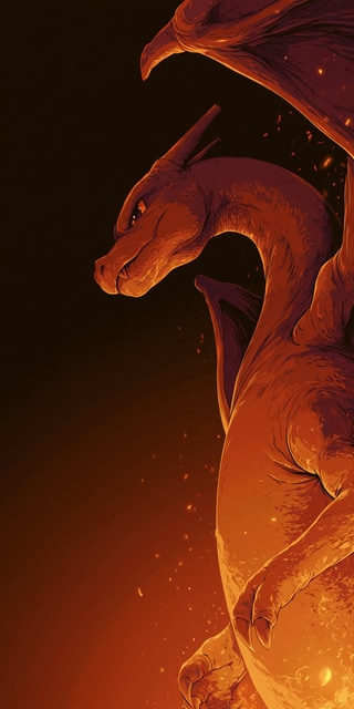 Charizard Perfil Ardiente