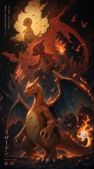 Evolución de Charmander