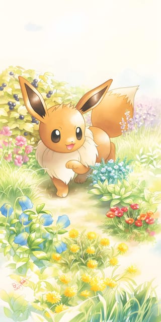 Eevee en el Prado Florido