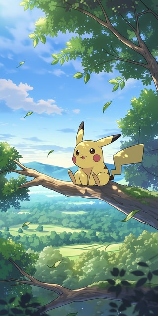 Pikachu en la Rama