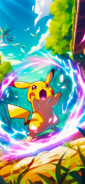 Pikachu Torbellino de Energía