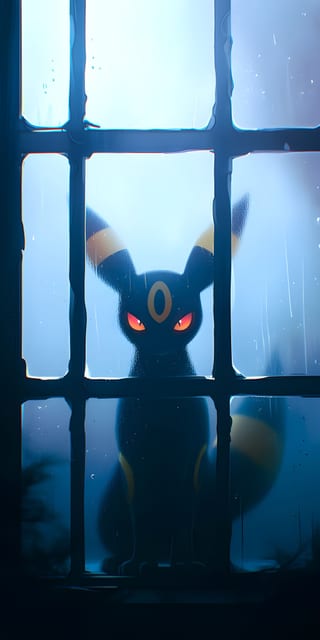 Umbreon tras la Ventana